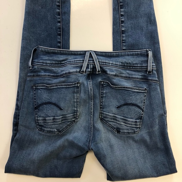 G-Star Lynn Mid Rise Super Skinny Jeans - Picture 11 of 16